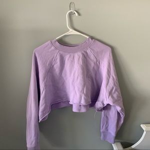 NIV cropped sweatshirt